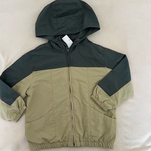 Zara jacket for boys, size 4-5 yrs old, green